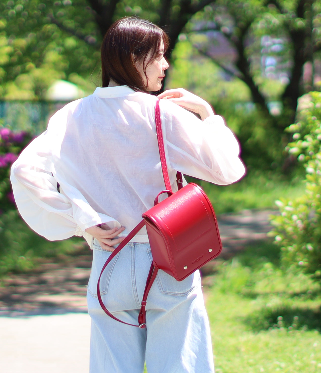 adult mini backpack Hideo Wakamatsu Randoseru Mini Backpack