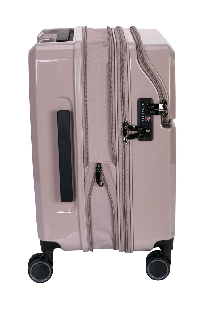 HEM Open-Top Carry-on Mocha
