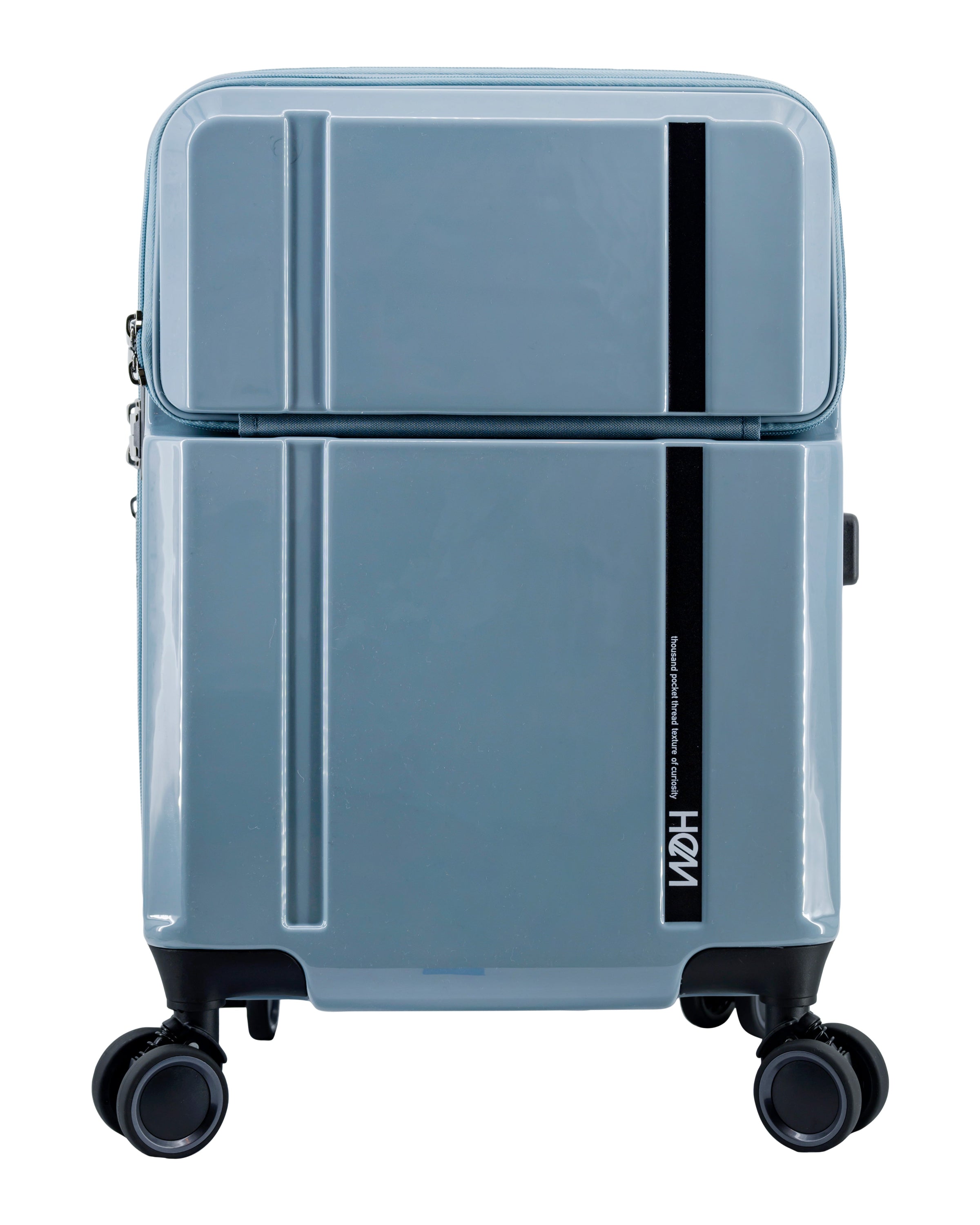 HEM Open-Top Carry-on Aqua – Hideo Wakamatsu