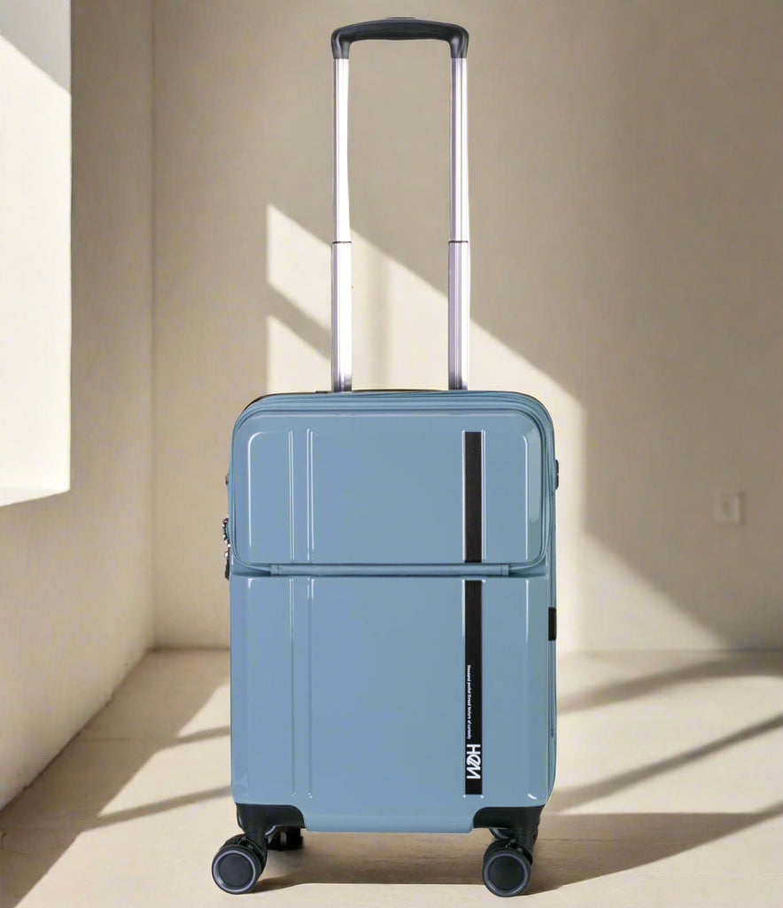 HEM Open-Top Carry-on Aqua