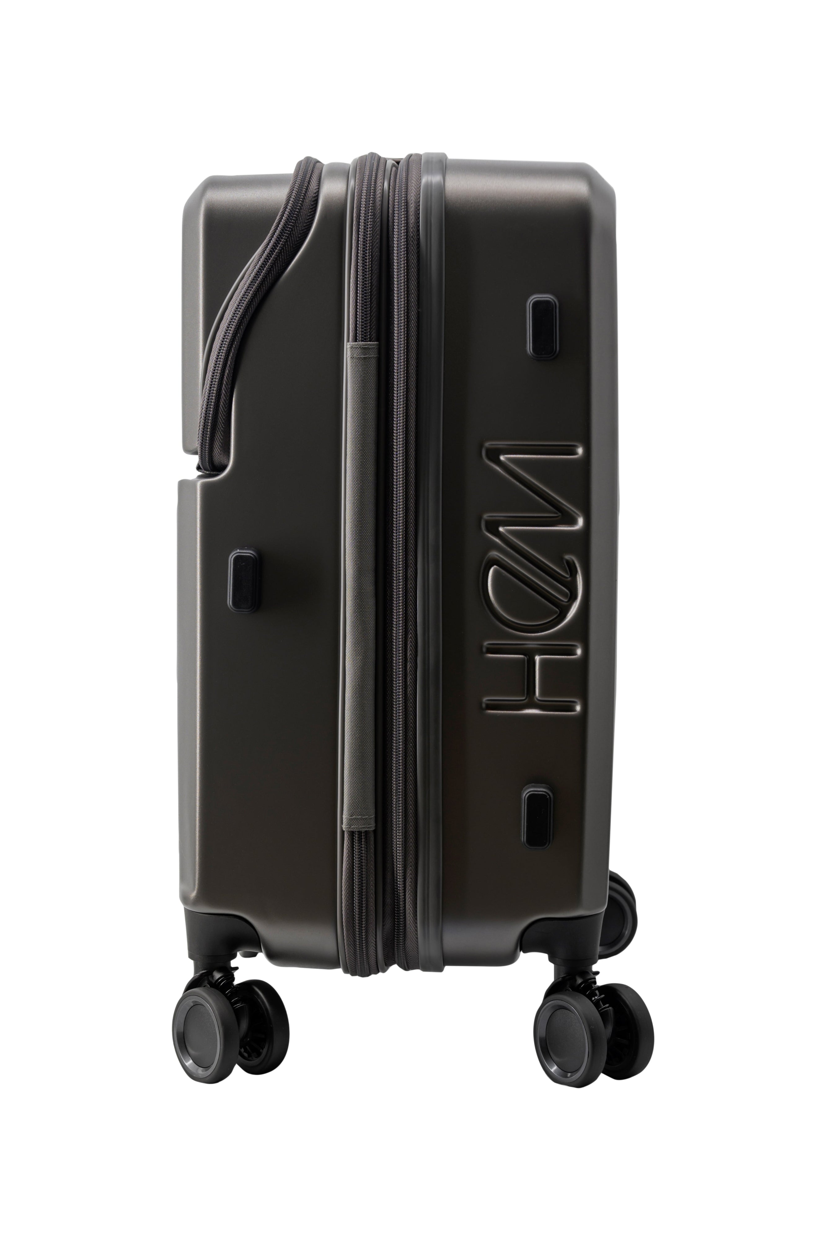 HEM Open-Top Carry-on Gunmetal – Hideo Wakamatsu HEM Open-Top Carry-on Gunmetal – Hideo Wakamatsu