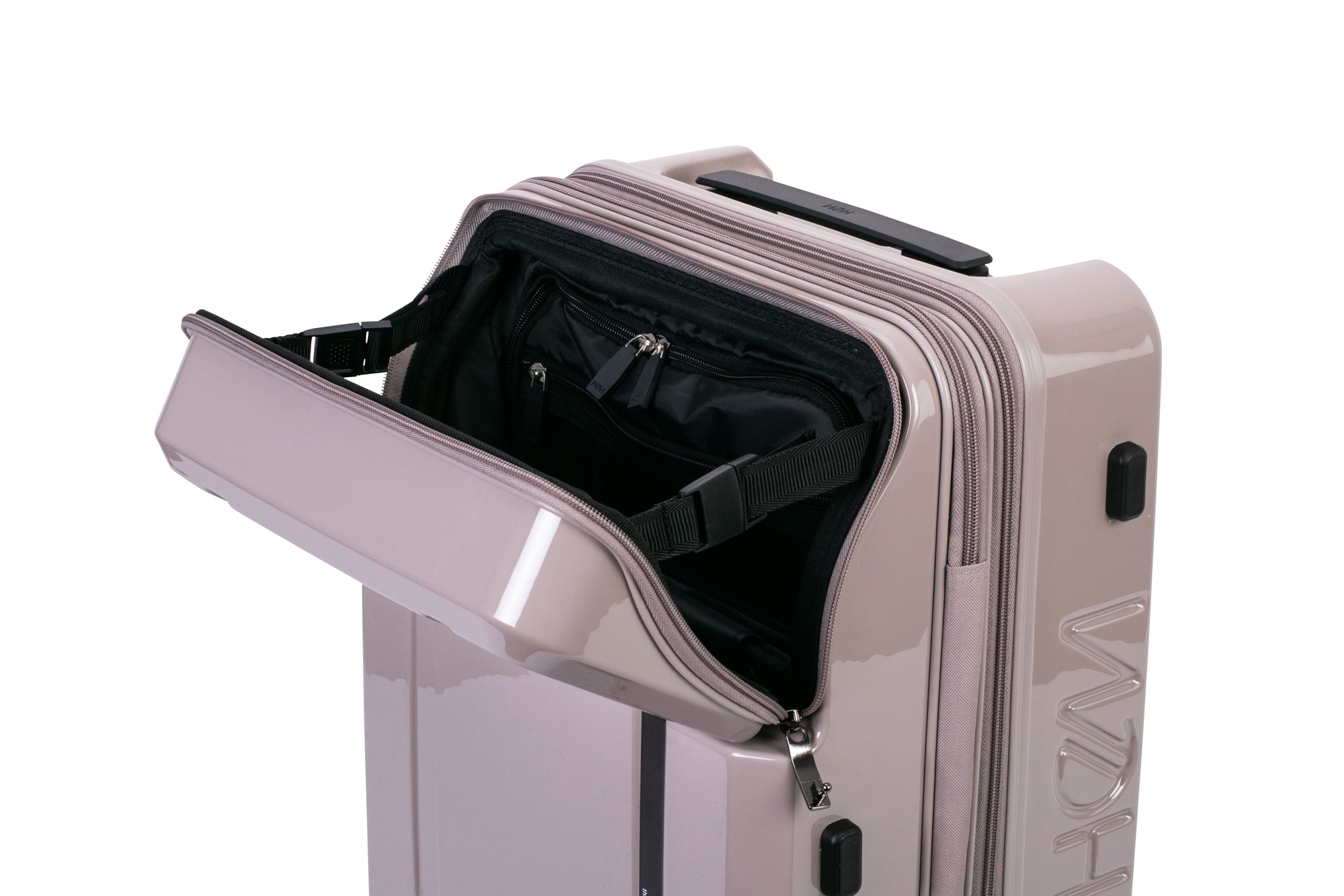 HEM Open-Top Carry-on Mocha