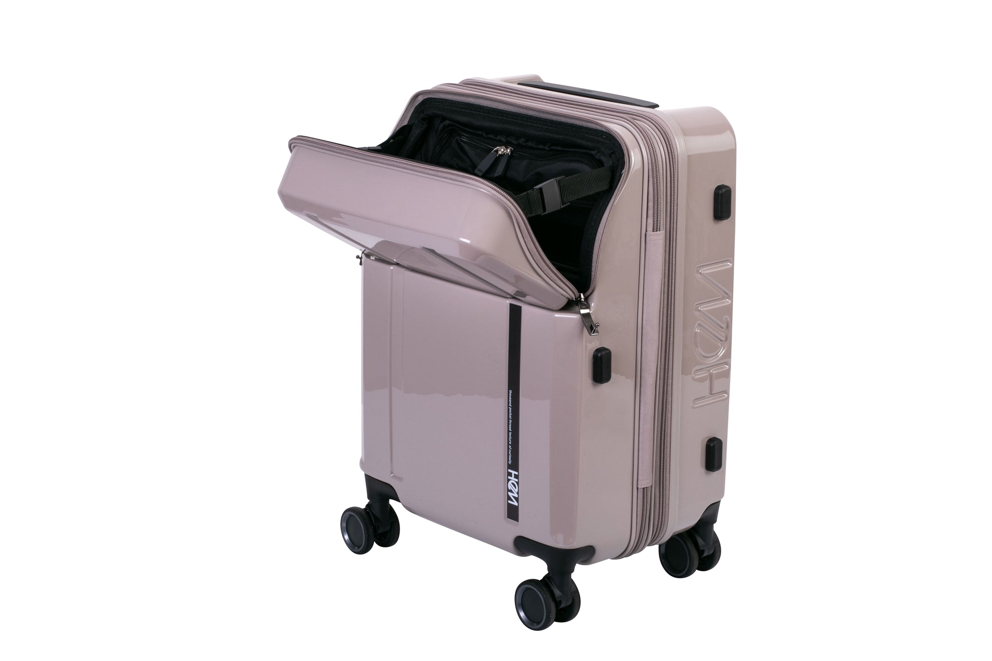 HEM Open-Top Carry-on Mocha