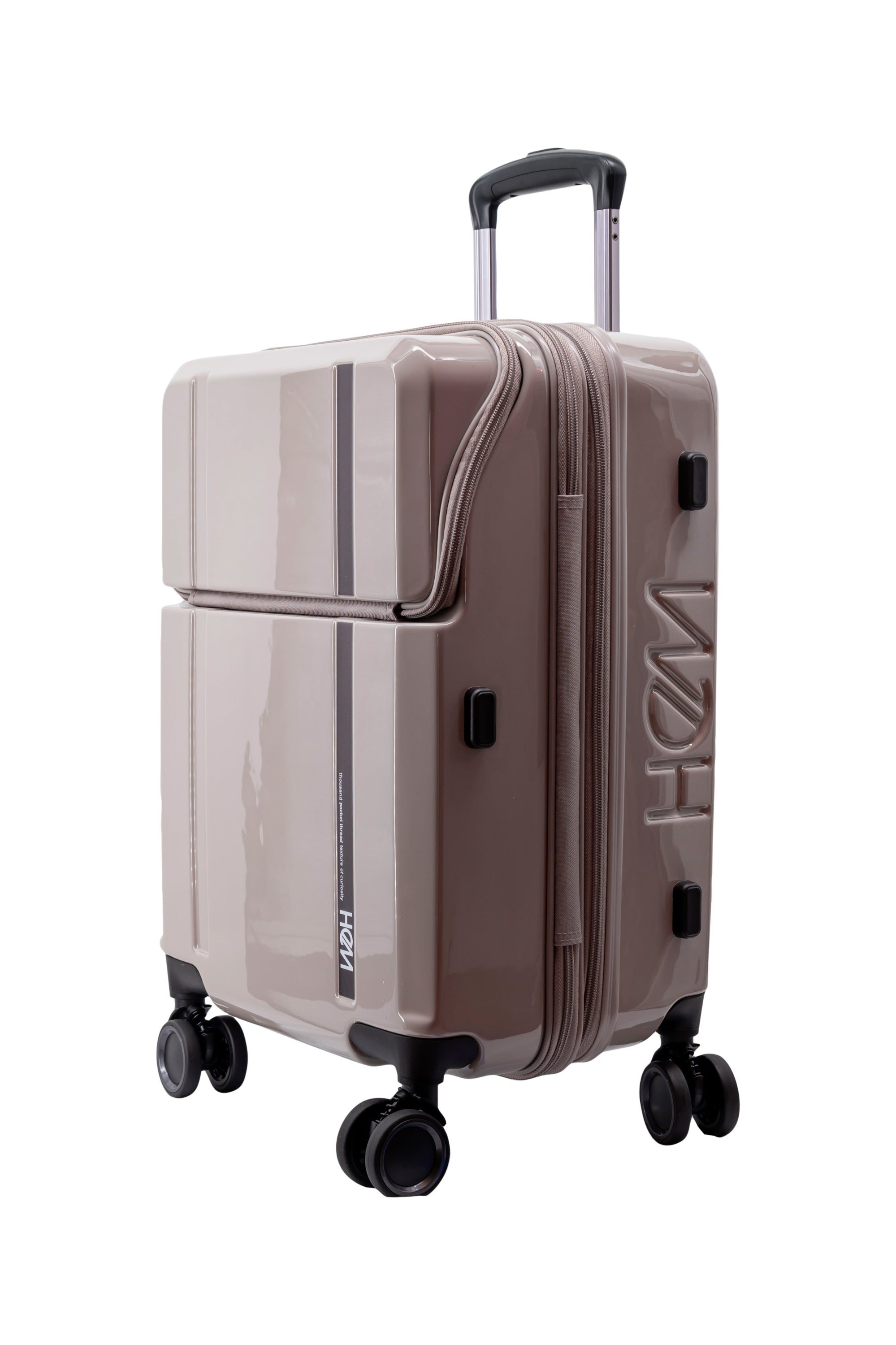 HEM Open-Top Carry-on Mocha – Hideo Wakamatsu
