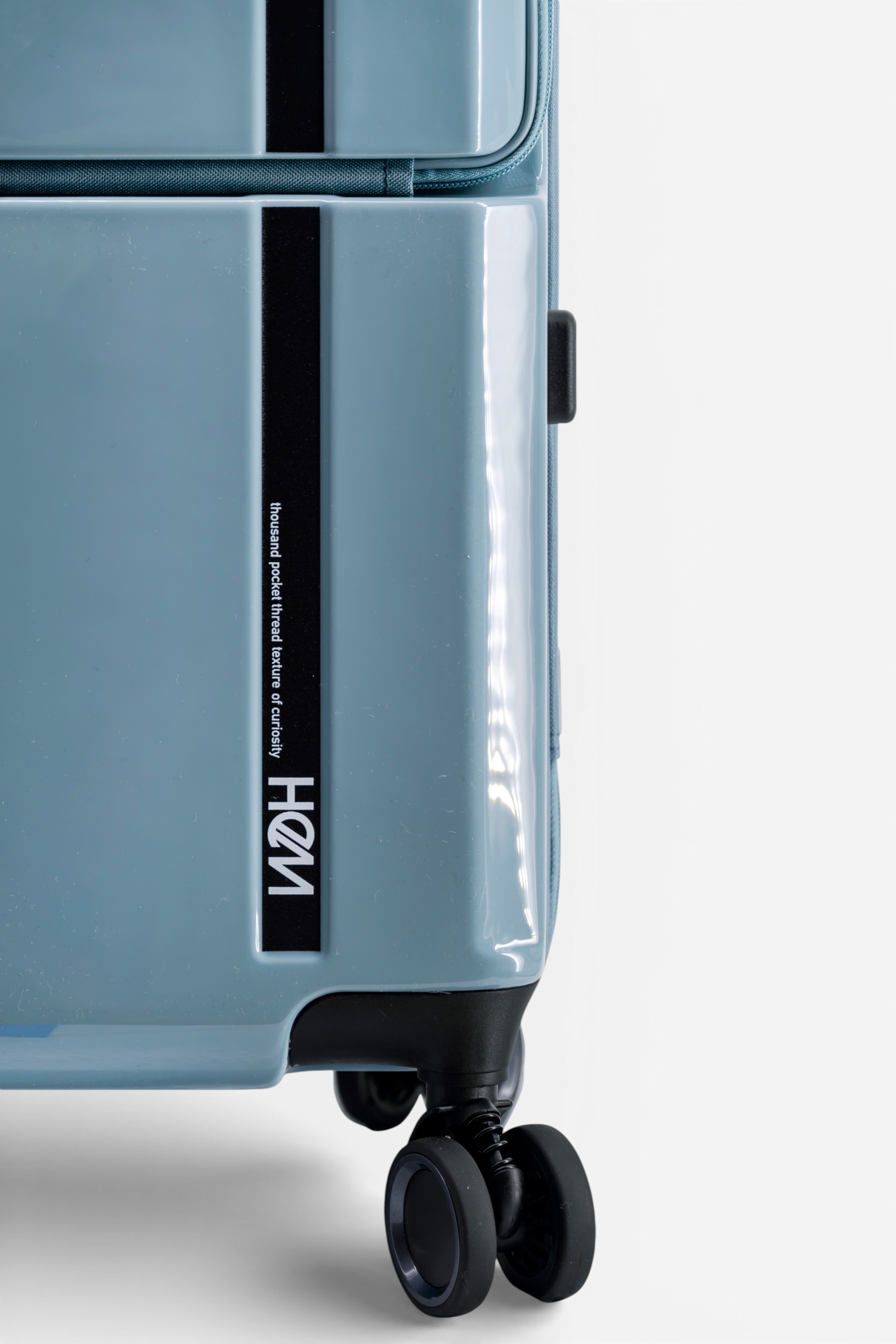 HEM Open-Top Carry-on Aqua – Hideo Wakamatsu