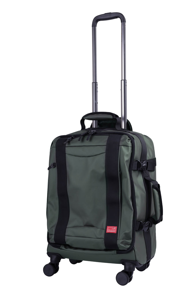 357＊良品　Hideo WAKAMATSU キャリーバッグ ビジネス トラベル Hideo Wakamatsu Veil Carry-On Forest