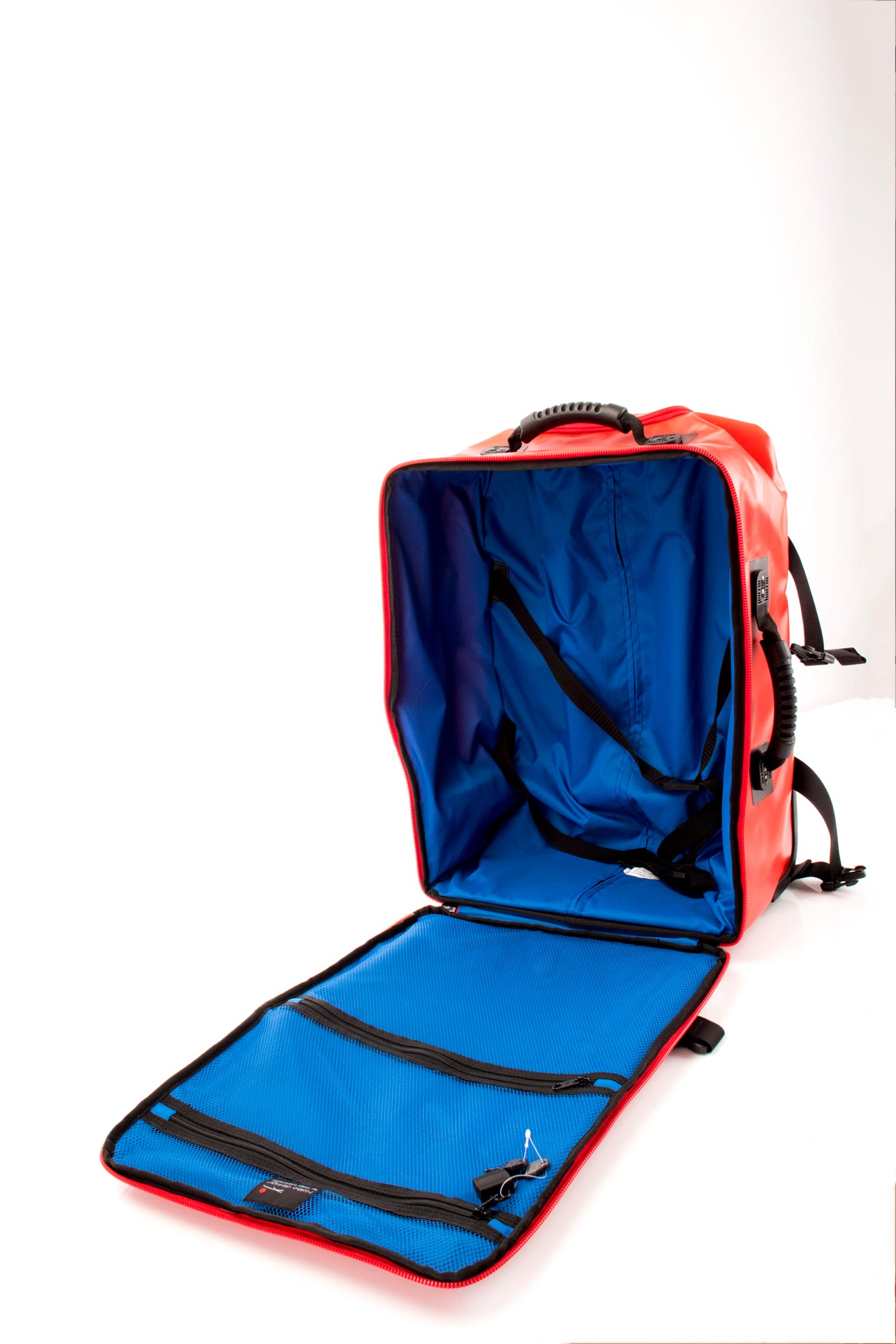 Hideo Wakamatsu Tarpaulin Carry-On Red