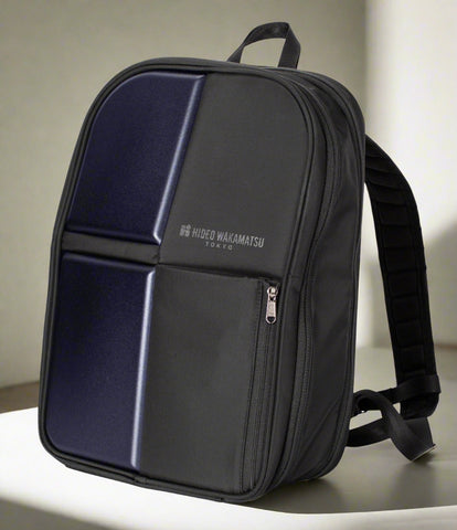 Hideo Wakamatsu Hybrid II Backpack Navy